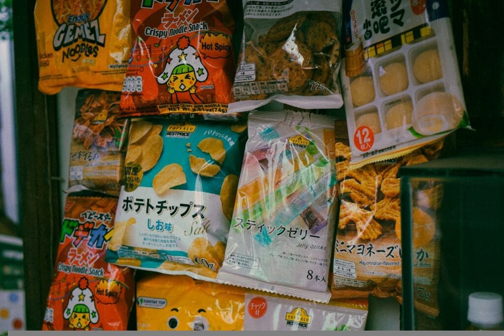 好消化的食物 https://unsplash.com/photos/bags-of-food-on-a-shelf-wUlOW2MHjlw?utm_content=creditCopyText&utm_medium=referral&utm_source=unsplash