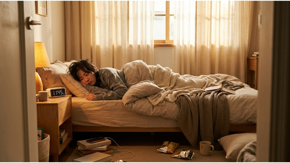 越放假越累？「假期疲勞」真相：酒精、補眠與壓力造成的睡眠陷阱