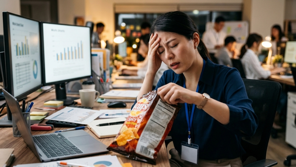 壓力大狂吃好罪惡？解析「情緒性進食」與5招擺脫建議